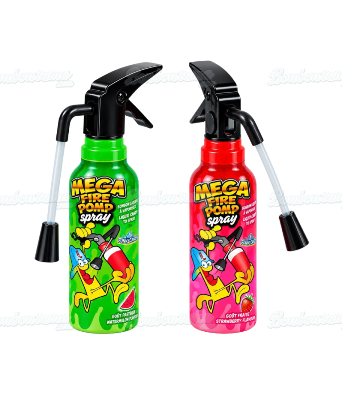 Mega Fire Pomp Spray, confiserie ludique Brabo en gros sur Bonbonrama.com