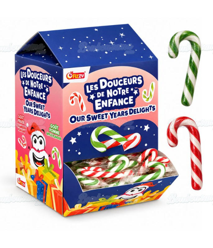 Mini Candy Cane Noël Rouge et Vert