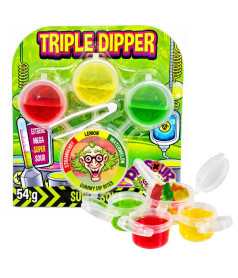 Confiserie ludique Dr Sour Triple Dipper en gros conditionnement
