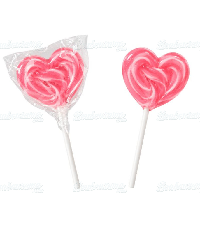 Hartvormige lolly Dr Sweet Swigle Pop