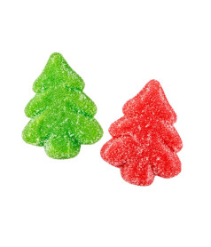 Árboles de Navidad rojos y verdes Vidal