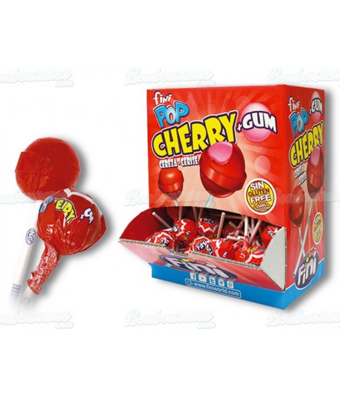 Sucette Cerise + Gum Fini x 100 pcs Sucette Cerise + Gum Fini x 100 pcs