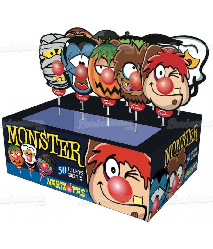 Sucette Monster Narizotas x 50 pcs Sucette Monster Narizotas x 50 pcs
