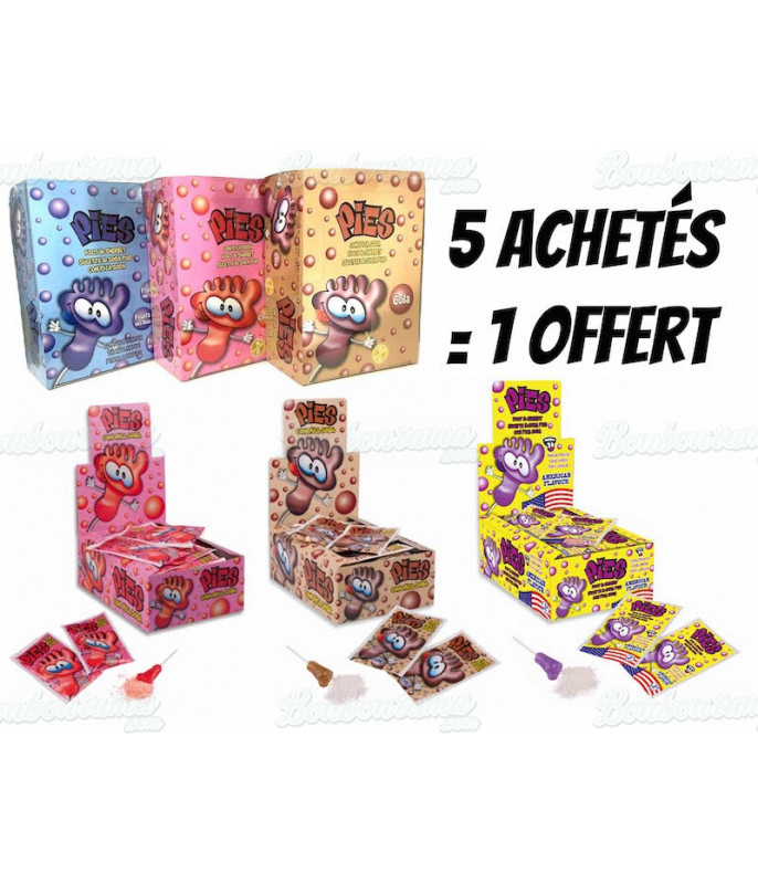 Pied & Poudre OFFRE 5 + 1 gratuit 40 sachets Pied & Poudre OFFRE 5 + 1 gratuit 40 sachets