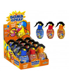 Confiserie ludique Bomb Spray en gros conditionnement