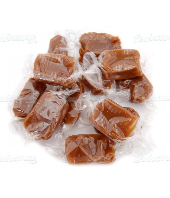 Caramel à la Fleur de Sel Enveloppé vendu en gros sac de 1 kg