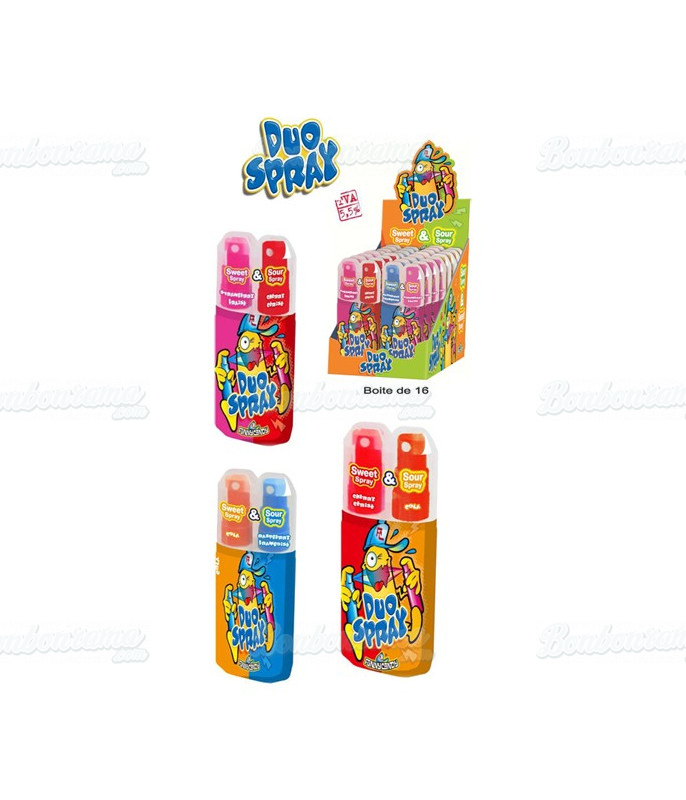 Confiserie ludique Duo Spray en gros conditionnement