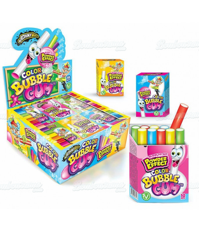Stick Couleur Chewing-Gum x 18 paquets Stick Couleur Chewing-Gum x 18 paquets
