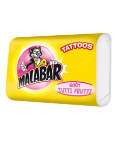 Chewing gum Chewing Gum Malabar Tutti Frutti en gros conditionnement