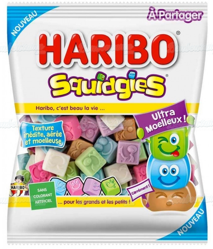 Sachet Haribo 100 gr Squidgies x 30 Sachet Haribo 100 gr Squidgies x 30