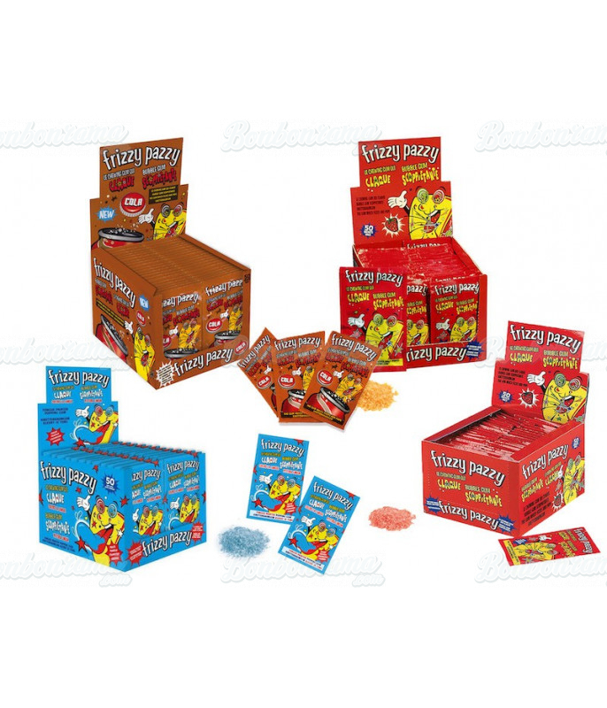 Frizzy Pazzy Lot 4 boîtes x 50 pcs Frizzy Pazzy Lot 4 boîtes x 50 pcs