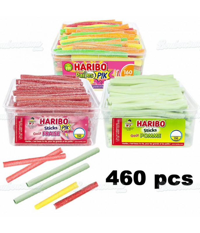 Lot Stick Haribo x 3 Lot Stick Haribo x 3