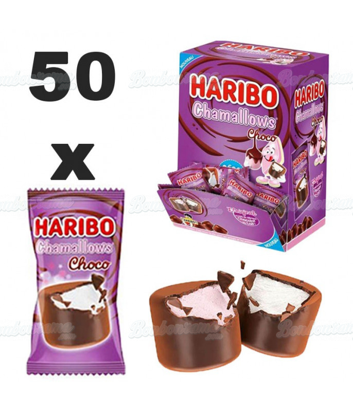 Chamallow Choco Haribo x 50 pcs Chamallow Choco Haribo x 50 pcs