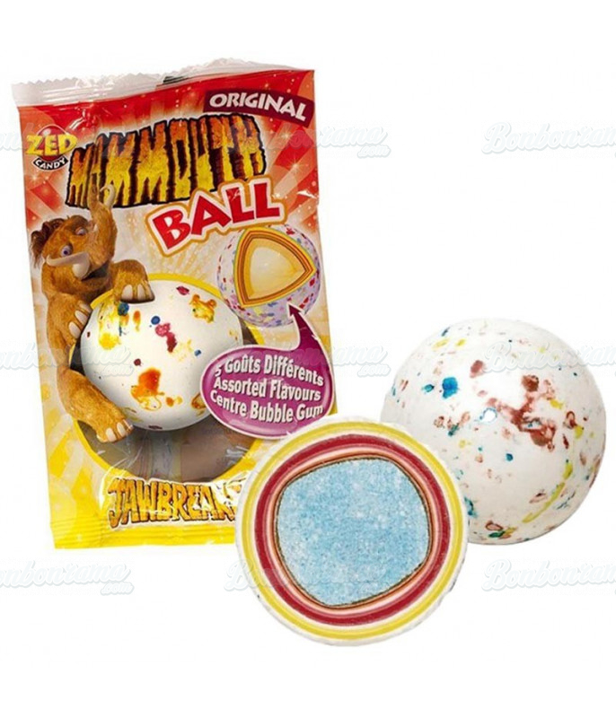Mammouth Ball Jawbreaker Enveloppé Zed Candy - 1