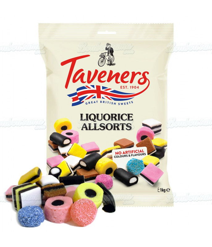 Reglisse Anglaise Taveners 1 kg Reglisse Anglaise Taveners 1 kg