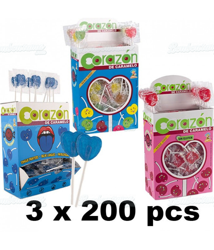Colis de Mini Sucettes Coeur x 600 pcs Colis de Mini Sucettes Coeur x 600 pcs