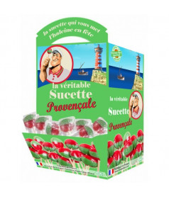Sucette Provençale Cerise Chloro SIC - Nice Bonbon - 2
