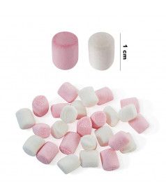 Mini Marshmallows White and Pink - Kg. 1 Papillon