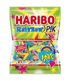 Haribo Rainbow Pik 120g bag in bulk packaging