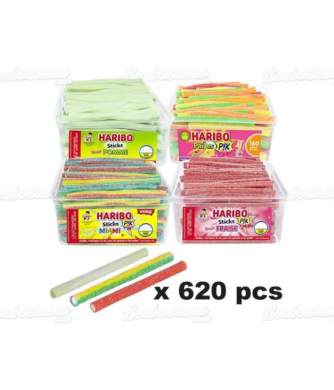 Pack Haribo Stick x 630 pcs Pack Haribo Stick x 630 pcs