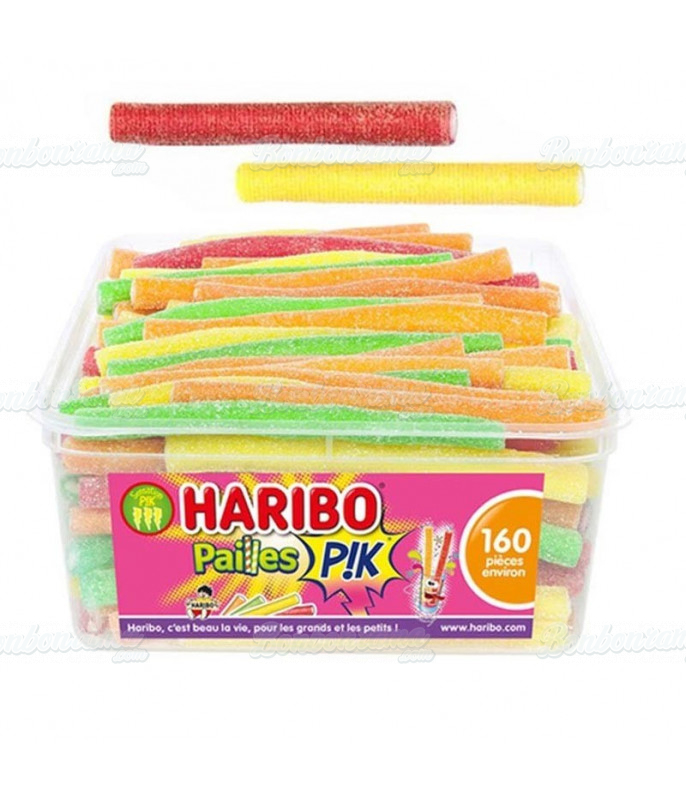 Sour Straw Haribo x 160 pcs Sour Straw Haribo x 160 pcs