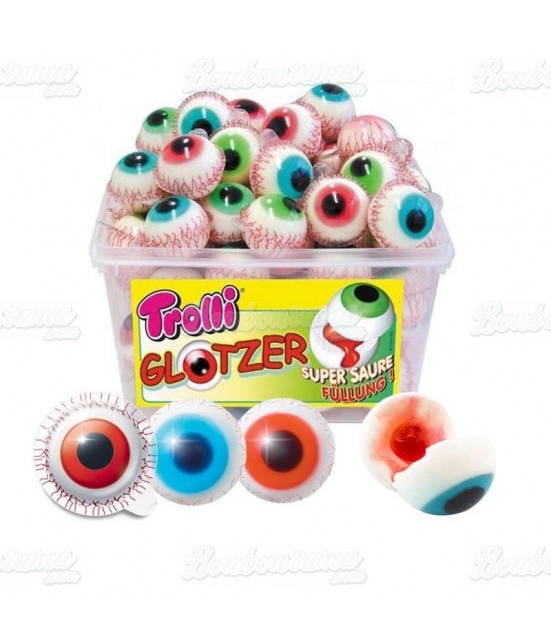 Glotzer Googly Eye Trolli in wholesale packing on Bonbonrama
