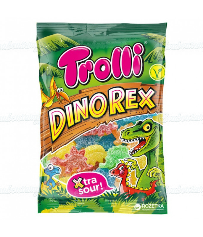 Sachet Trolli Dinorex 200 gr x 18 Sachet Trolli Dinorex 200 gr x 18