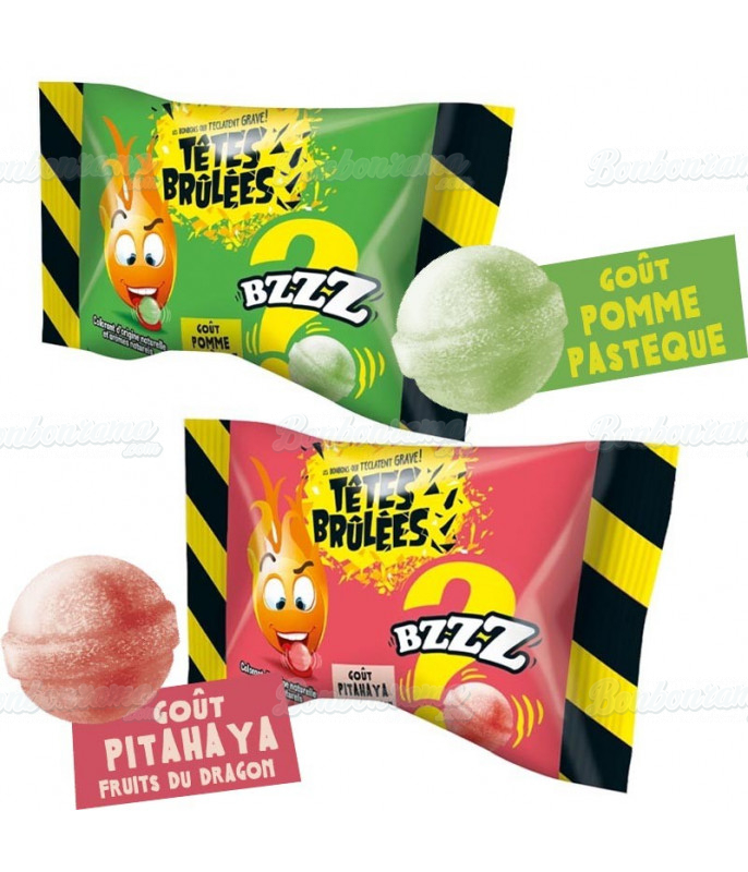 Tête Brûlée Bille Pomme/Pastèque/Pitaya x 300 Tête Brûlée Bille Pomme/Pastèque/Pitaya x 300
