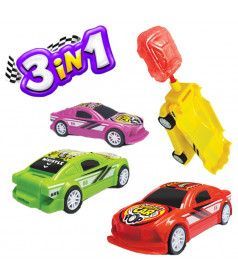 Confiserie ludique Johny Bee Whistle Car Pop en gros conditionnement