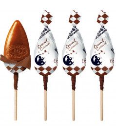 Sucettes Sucette Recharge Pierrot Gourmand Caramel en gros conditionnement