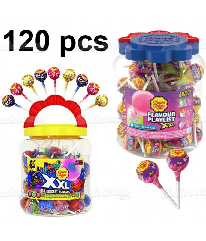 Lot Chupa Chups XXL x 120 pcs Lot Chupa Chups XXL x 120 pcs