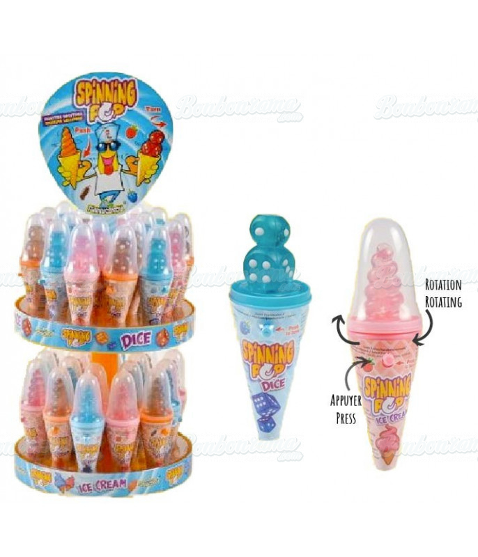 Sucettes Rotatives Spinning Pop Mix X 36 Sucettes Rotatives Spinning Pop Mix X 36