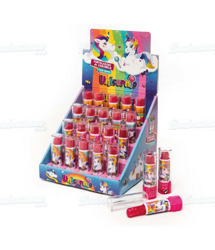 Rouge à Lèvre Sucette Licorne x 20 pcs Rouge à Lèvre Sucette Licorne x 20 pcs