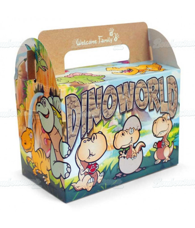 Accessoire Boîte Surprise Dinosaure pour confiseries et bonbons en gros conditionnement Accessoire Boîte Surprise Dinosaure pour confiseries et bonbons en gros conditionnement
