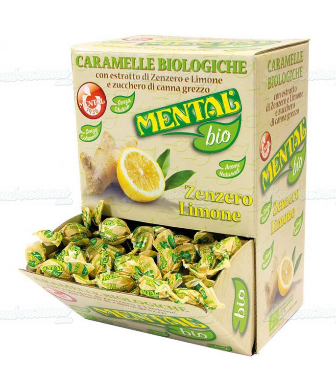 Bonbon Bio Gingembre & Citron 750 gr Bonbon Bio Gingembre & Citron 750 gr