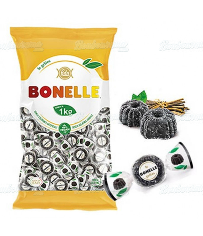 Bonbon Vegan Réglisse Fida 1 kg Bonbon Vegan Réglisse Fida 1 kg
