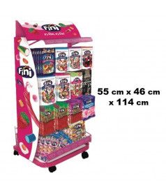 Distributeur à bonbons rond petit modèle - présentoirs alimentaires :  Promociel