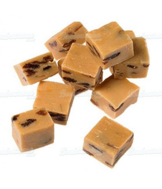 Confiserie caramel Fudge Rhum Raisin Lonka en gros conditionnement