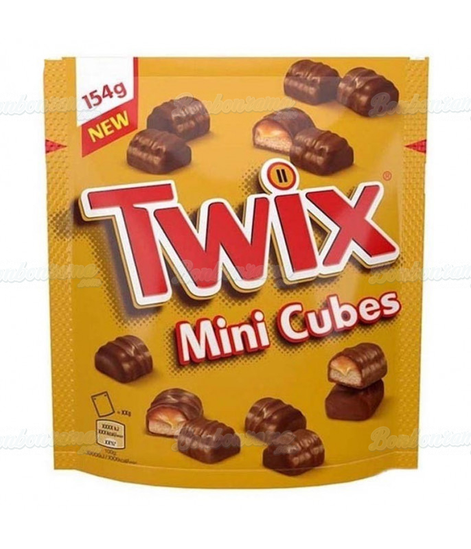 Twix Mini Cubes 154 gr x 9 sachets Twix Mini Cubes 154 gr x 9 sachets