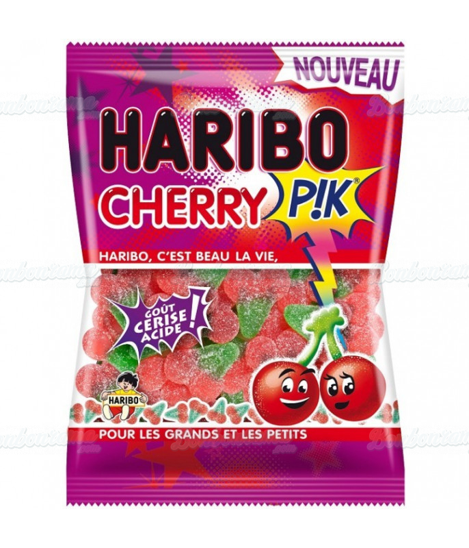 Sachet Haribo 120 gr Cherry Pik en gros conditionnement
