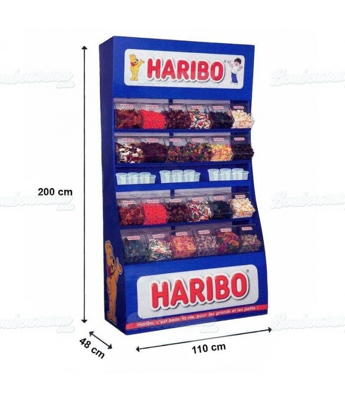Haribo Pick and Mix display 24 trays