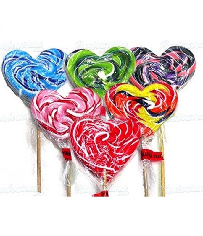 Sucette Brebion Coeur 30 x 100 gr Brebion - 1