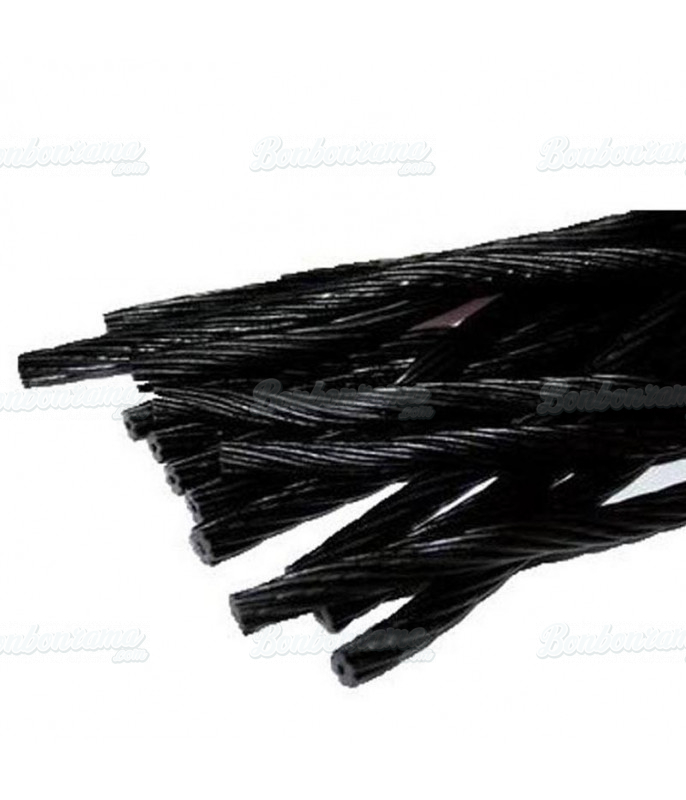 Cable Fourré Réglisse Torsadé x100 pcs Cable Fourré Réglisse Torsadé x100 pcs