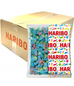 Bonbon gélifié en vrac Schtroumpfs Pik Haribo en gros conditionnement