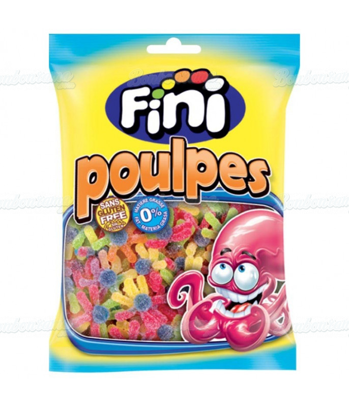 Sachet Fini Poulpes Acides 100g x 12 pièces Sachet Fini Poulpes Acides 100g x 12 pièces