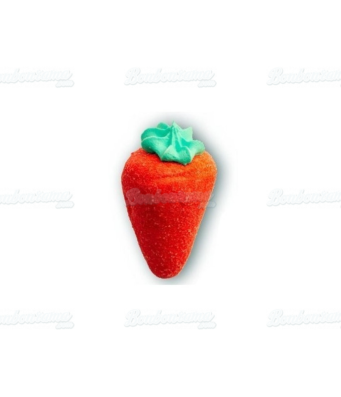 Confiserie Fraise ROUGE Tubo Guimauve 20 g en gros conditionnement
