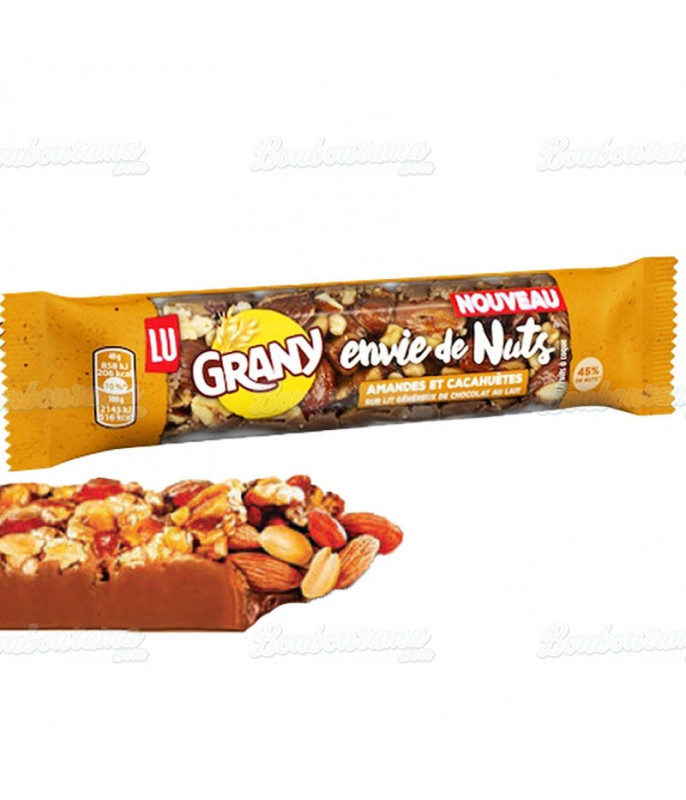 Grany Amendes et Cacahuètes 15 x 40 gr Grany Amendes et Cacahuètes 15 x 40 gr