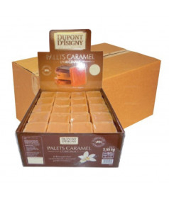 Confiserie caramel Palet Caramel Vanille en gros conditionnement