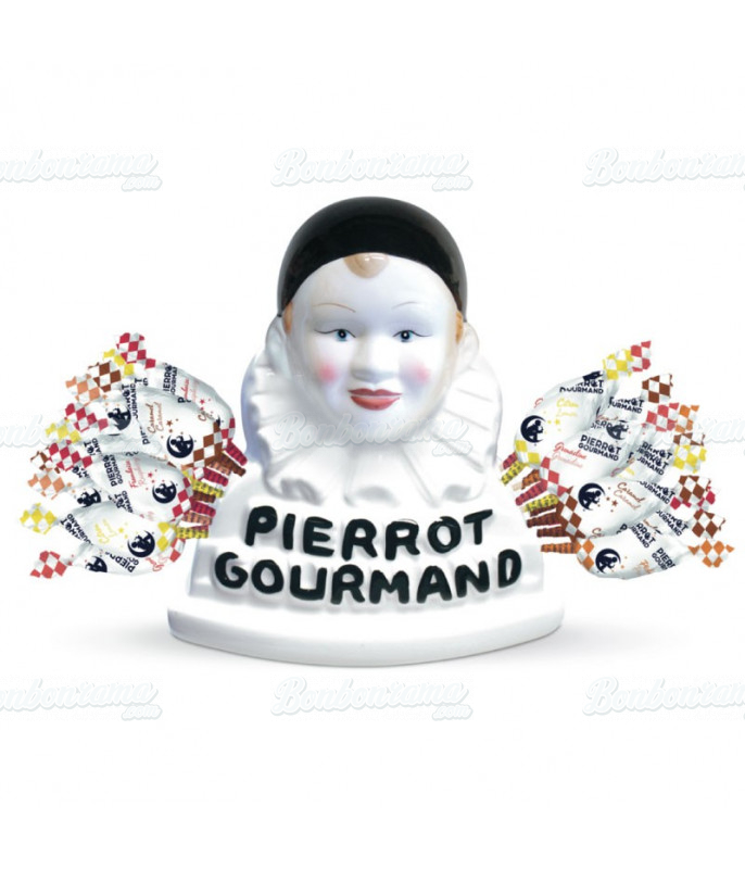 Pierrot Gourmand bust + 40 lollipops