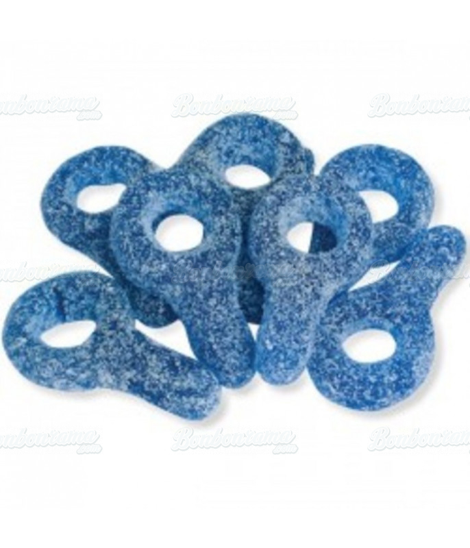 Bonbon gélifié en vrac Tétine Citrique Bleue en gros conditionnement Bonbon gélifié en vrac Tétine Citrique Bleue en gros conditionnement